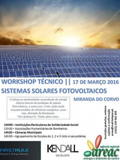 Agrupamento de Escolas de Miranda do Corvo com Pain&eacute;is Fotovoltaicos